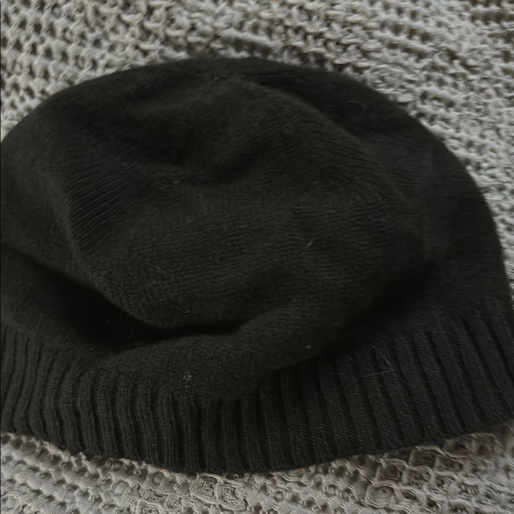 Ralph Lauren Black Knit Beanie